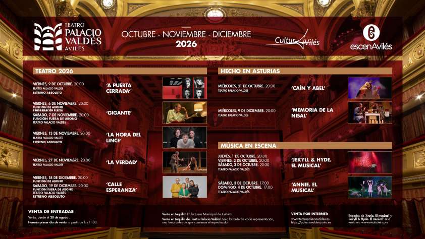 Nueva temporada de escenAvilés